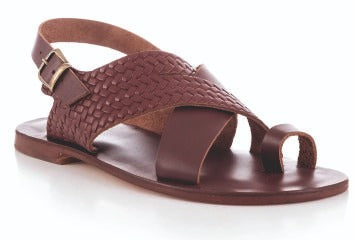 Roma Spartan Erkek Deri Sandalet SND-308